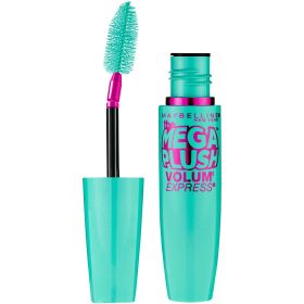 Maybelline Volum Express The Mega Plush Washable Mascara, Blackest Black