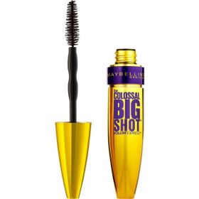 Maybelline Volum Express The Colossal Big Shot Washable Mascara, Blackest Black