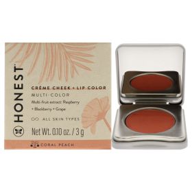 Creme Cheek Blush Plus Lip Color - Coral Peach